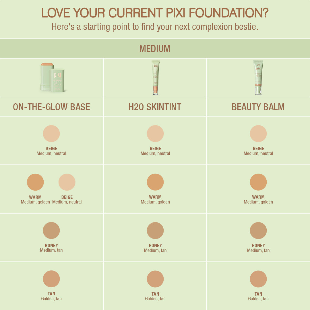 On the Glow Base Medium Shades