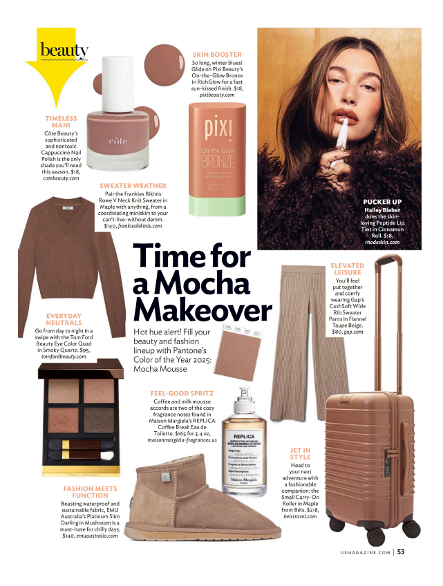 Us Weekly: Time For a Mocha Makeover